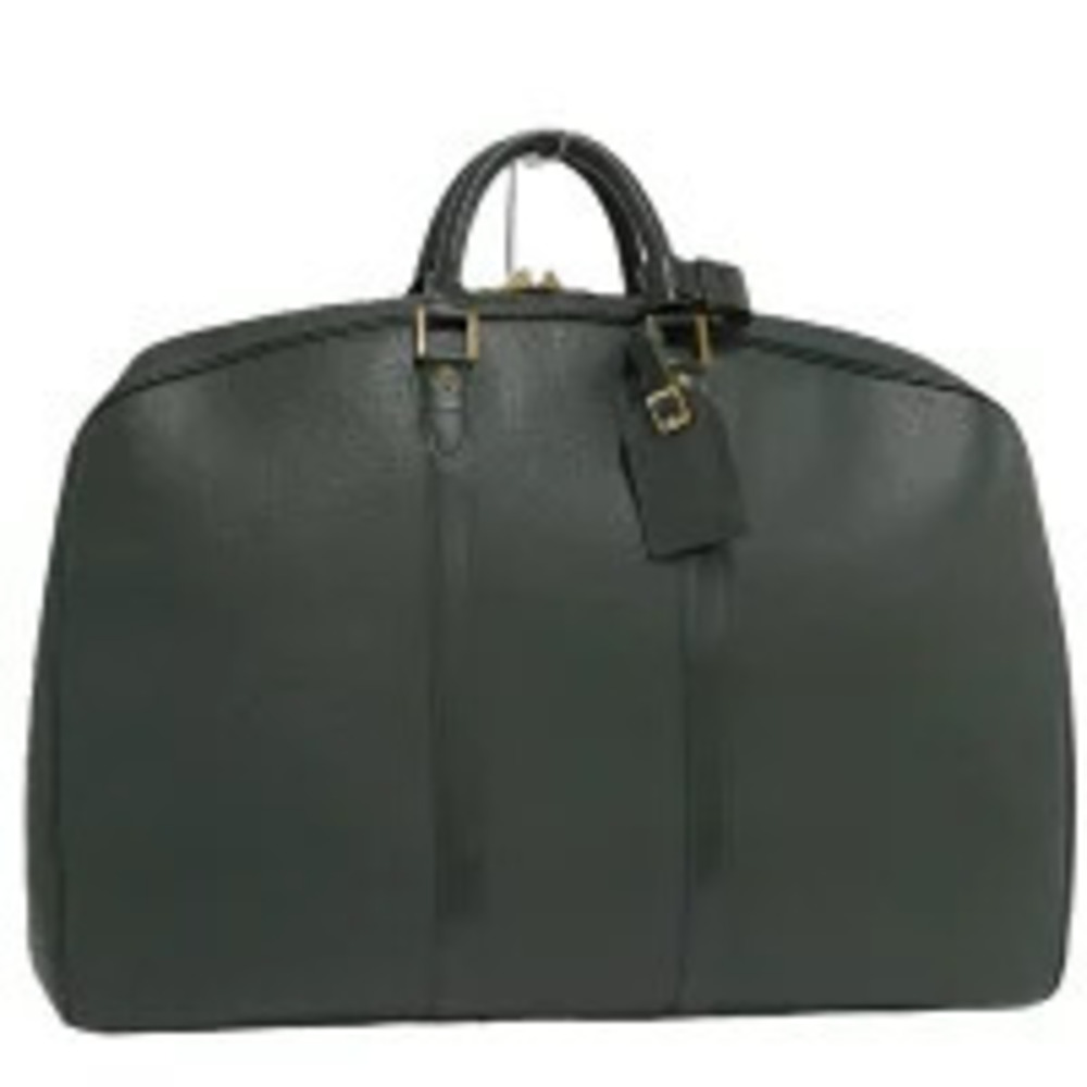LOUIS VUITTON Elanga Enpoche Boston Bag Taiga Epicea